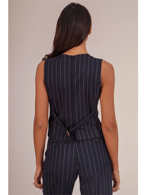 Gilet gessato Il The' Delle 5 | RICHARD 65BLU